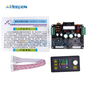 DC0-32V Alimentare LCD Color Digitale de Control CNC DC Buck-Boost de Alimentare Tensiune Constantă de Curent Voltmetru Ampermetru DPH3205