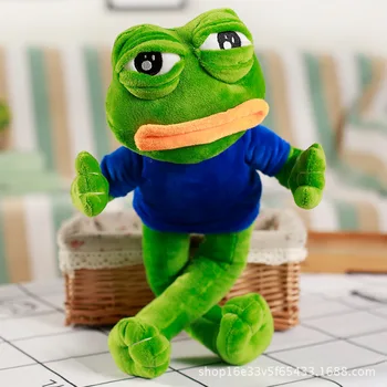 45CM Amuzante Jucarii Pentru Kermit Broscoiul Kermit, Jucărie de Pluș Trist Broasca Papusa Jucării Amuzante Moale de Pluș Copilul de naștere. Dar.