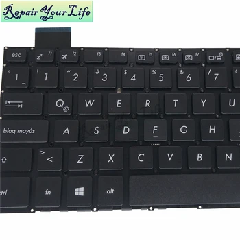 Tastatura laptop pentru ASUS X407 X407U X407M X407MA X407UBR X407UA X407UB A407 LA latină SP NSK-WJBSB 9Z.NDASB.B1E negru accesorii