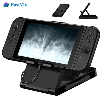EastVita Portabil Pliabil Joc Consola Stand Suport Multi-Unghi de Ajustare a Înălțimii pentru Nintend Comutator Consolă de jocuri