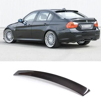 E90 HM Styling Fibra de Carbon din Spate, Acoperiș de Buze Aripa Spoiler pentru BMW 2005-2012