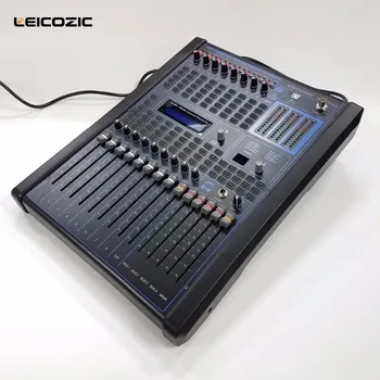 Leicozic 8 Canale Digitale, Mixere Profesionale, Consolă de Amestecare DJ Mikser DGM840 Audio 19Inch Rack Mezcladores Digitales