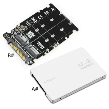 M. 2 SSD-ul pentru a U. 2 Adaptor 2in1 M. 2 NVMe și SATA-Bus SSD PCI-e U. 2 SFF-8639