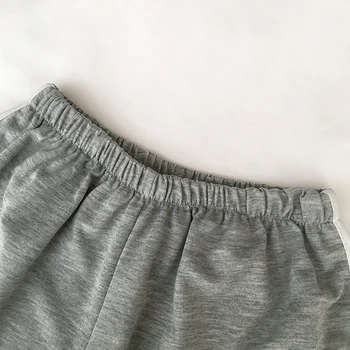Simplu Casual Culturism pantaloni Scurți Femei Antrenament de Fitness de Vară de sex Feminin Elastic-talie Margine Largă-picior de Moda Liber Chic Street-Wear