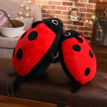Plus gărgăriță simulare jucărie umplute insecte papusa moale creative ladybird pernă pernă de pluș jucarii pentru copii cadou de ziua de nastere