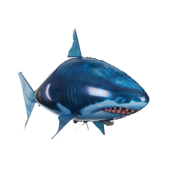 Telecomanda Flying Shark Rc Aer Pește Zburător Robot Infraroșu Aer Înot Baloane Rechin Jucarie Copii Petrecere Picătură Navă
