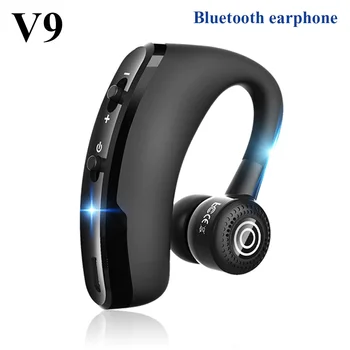 V9 căști Handsfree Afaceri Bluetooth Căști Cu Microfon fără Fir set cu Cască Bluetooth Pentru Unitate de Reducere a Zgomotului
