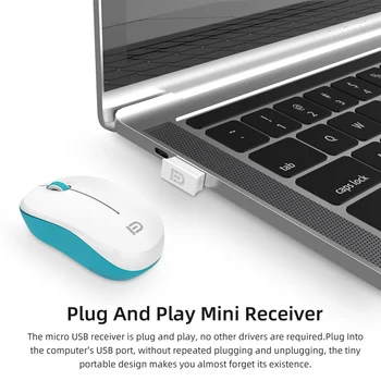 USB Mouse-ul fără Fir 1600DPI USB 2.0 Receptor Optic Mouse de Calculator 2.4 GHz Șoareci Ergonomice Pentru Laptop Sunet PC Gaming Mouse