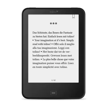 Tolino Vision 2 e-reader cu e-ink 6 inch de 1024x758 touchscreen ebook Reader WiFi Tap2 coperta pentru pagina de cotitură! Rezistent la apa de zi cu zi
