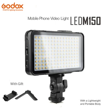 GODOX LEDM150 CONDUS M150 Selfie lumina Lămpii 5600K Alb Culoare Lumina Led panel pentru Iphone Telefon Inteligent Camera Video maquiagem foto