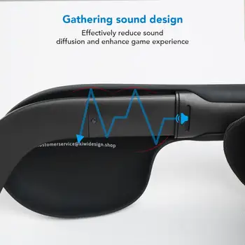 KIWI Silicon design antifoane Pentru Oculus Căutare/ Quest 2 set de Căști VR-Un Sporirea Sunet Soluție Pentru Quest 2 (1 Pereche)