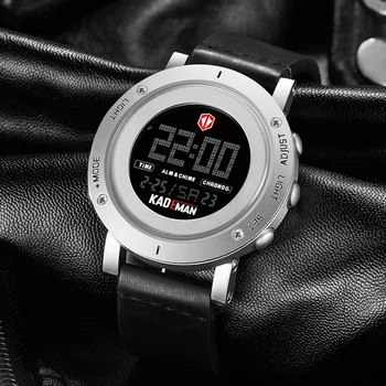 KADEMAN de Lux de Top de Brand de Moda pentru Bărbați Ceas de Lux Analog Digital Sportului Militar LED-uri Impermeabil Ceasuri Relogio Masculino