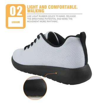 Pantofi Casual Baieti Tastatură de Pian Bărbați Apartamente Pantofi Student Personalizate 3D Note Muzicale de Imprimare Plat Adidași de Primăvară Plasă de Mers pe jos Zapatos