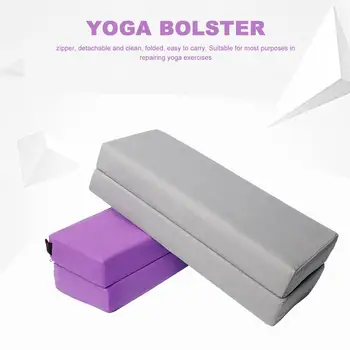 Pliere Yoga Sustine pentru Yin Yoga Dreptunghiulară Capoc Umplere Lavabil Capac Bumbac Organic Perna pentru Restorative Yoga Tub de Pastile