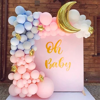 Macaroon Ghirlanda baloane Latex, Baloane Arcada Happy 1st Birthday Party Decor Copii Adulți Nunta Balon Lanț oh Baby shower Balon