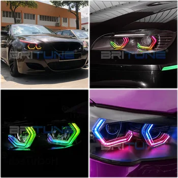 Dinamic Angel Eyes Pentru BMW F30 F31 M2 E60 E90 M4 E61 F10 F83 F32 Tuning RGB Bluetooth Secvențială Curge Inel Accesorii