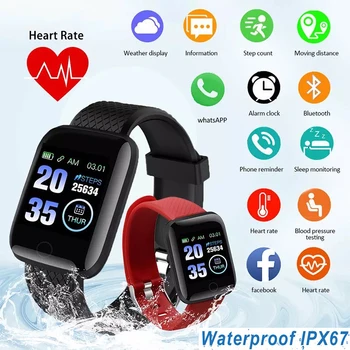 2020 Ceas Inteligent Femei Bărbați Smartwatch Pentru Apple IOS, Android Electronice Inteligente de Fitness Tracker Cu Curea Silicon Ceasuri de Ore