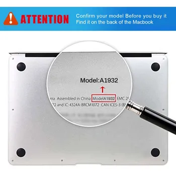 Cazul Laptop pentru Apple MacBook Air/Pro 11/12/13/15/16 Plastic Anti-toamna Calculator Coajă de Protecție