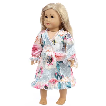 2020 Nou Pijamale fusta se Potrivesc pentru American o Fata Papusa Haine de 18 inch Papusa , Fata de Crăciun Cadou(vinde Doar haine)