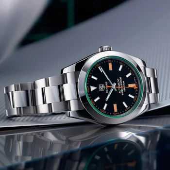 BENYAR Nou Brand de Top pentru Bărbați Ceasuri Automate Oțel Inoxidabil rezistent la apa 50M Bărbați Ceasuri de mana Mecanice 2020 Lux Ceasuri Barbati