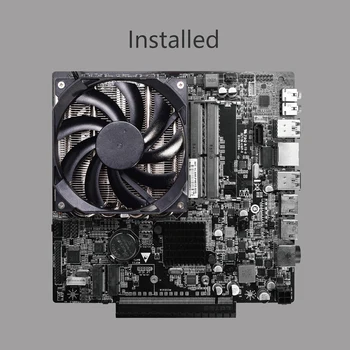 ID-COOLING SE-30 Cooler CPU cu Liniște PWM Ventilator de Răcire 4 Contact Direct Heatpipes Ultra Slim CPU Aer Cooler pentru Intel AMD