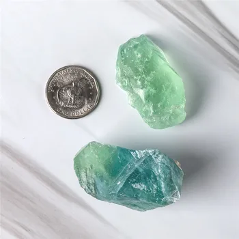 1box Verde Flourite Naturale de Cuarț Chakra Energie de Vindecare de Pietre Specimen Cristale Minerale Pentru Colectarea Pietre Decor Acasă