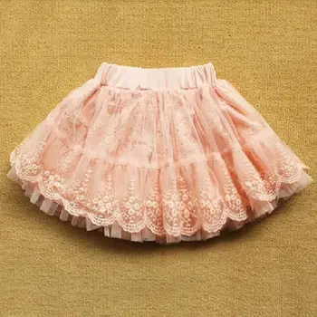 Noi 2020 Copii Roz Fuste Copii Baby Girl Tul Costume Petrecere de Dans Arcul Tort fusta de Balet de Fuste Fete Printesa Dantelă Fusta JW3027