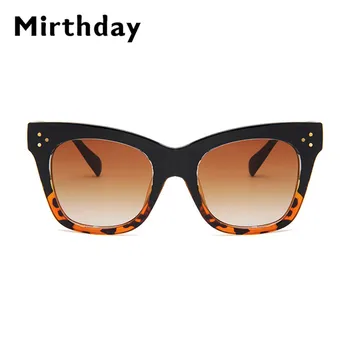 Doamnelor de Epocă Ochi de Pisica ochelari de Soare pentru Femei Brand Gradient Negru Design Ochelari de Soare Retro Nit Nuante UV400 Ochelari
