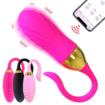App de Control Vibrator Dragoste Ouă de Control Wireless G-spot Clitoris Stimulator Vaginal Minge de sex Feminin Masturbator Jucării Erotice Pentru Adulti