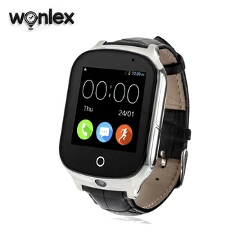 Wonlex de Înaltă Calitate Nouă Sosire GW1000S 3G GPS Ceas Inteligent A19 pentru Vârstnicul Cu Camera cu Ecran Tactil și Sănătate în Pași de Numărare