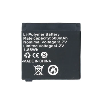 1buc-8pcs 3.7 V Reîncărcabilă Li-ion Polimer Baterie 500mAh Pentru Ceas Inteligent Q18 33x31x5mm/1.29x1.22x0.19