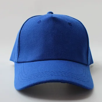 Personalizat baseball cap de imprimare logo-ul de text foto broderie casual solid pălării de culoare pură capac negru velcro pentru barbati femei șapcă de baseball