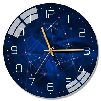 Nordic Moderne de Sticlă Ceas de Perete Bucatarie Creative Ceasuri de Perete Decor Acasă Living Tăcut Ceasuri Orologio Da Parete Cadou FZ729