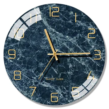 Nordic Moderne de Sticlă Ceas de Perete Bucatarie Creative Ceasuri de Perete Decor Acasă Living Tăcut Ceasuri Orologio Da Parete Cadou FZ729