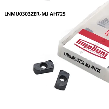 Introduce LNMU0303ZER MJ AH725 Originale insertii Carbură Strung CNC Instrumente de Cotitură Externe Lama Instrumente pentru oțel inoxidabil și oțel