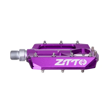 ZTTO MTB pedal ultra light aliaj de cea mai buna calitate rulment și Du Sistem de 12mm osie alpin design JT01 bună prindere a pedalei