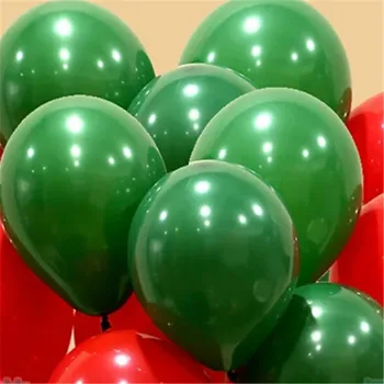 50 buc Latex cu Heliu baloane Rotunde Crăciun balon 12