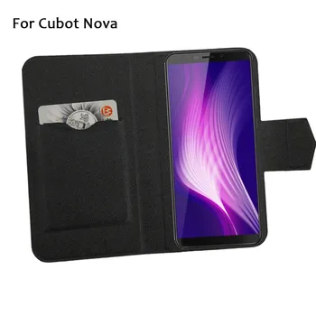 5 Culori Calde! Cubot Nova Caz Telefon Cu Capac Din Piele,Pret De Fabrica Protecție Completă Flip Stand Piele Coajă De Telefon De Cazuri