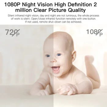 Mini Camera WiFi 1080P HD IR Night Vision Home Security Camera IP CCTV de Detectare a Mișcării Baby Monitor Ascunse Pentru Card TF