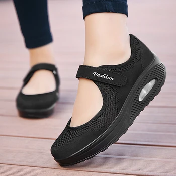 Panza Pantofi Low Respirabil Femei Adidași De Culoare Solidă Plat Casual, Usoare Pantofi De Balet