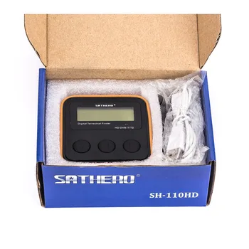 Sathero SH-110HD DVB-T, DVB-T2 Ecran LCD de buzunar Digital Terestru Finder Sprijin Semnal QPSK Metru Digtal Metru Sat Finder