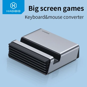 Hagibis Gaming Keyboard Mouse-ul Converter Mobile Controler Gamepad Bluetooth 4.2 Adaptor Pentru PUBG Android ios Telefonul la PC