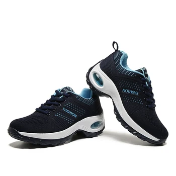 Pantofi pentru femei Pantofi de alergat Usor Respirabil Confortabil Dantela-up Antiderapante Sport Lumina Doamnelor Adidasi Zapatos De Mujer