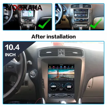 Pentru Lexus IS300 Android 9.0 Radio Auto Multimedia Player IS200 IS250 IS350 2005-2012 Tesla Stereo PX6 Autoradio GPS Unitatea de Cap