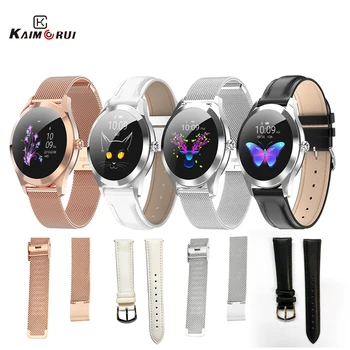 Original KW10 Ceas Inteligent Curea Femei din Oțel Inoxidabil/Piele Pentru KW20 KW10 Curea Ceasuri Inteligente de Înlocuire Trupa Smartwatch