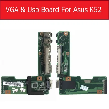 Pentru ASUS K52 X52J A52J K52J K52JR K52JT K52JB K52JU K52JE K52D X52D A52D K52DY K52DE K52DR Audio, VGA si USB IO Consiliului DC Administrație