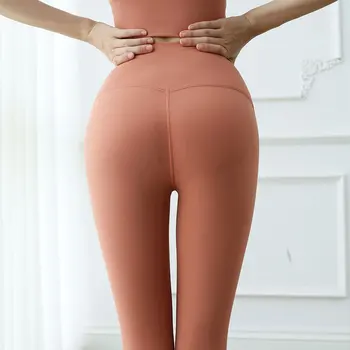 2020 Vânzare Fierbinte De Fitness Feminin Lungimea Jambiere 8 Culori Rulează Pantaloni Confortabile Și Talie Pantaloni De Yoga