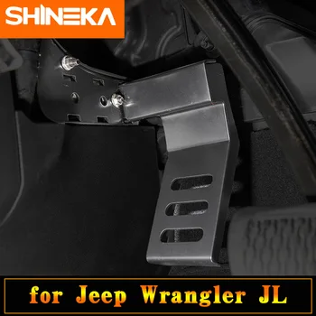 SHINEKA Pedale pentru Jeep Wrangler JL 2018+ aliaj de Aluminiu Mașina Frână de Picior Restul Pedala Cuie Placa Tampoane de Acoperire Pentru Jeep Wrangler JL