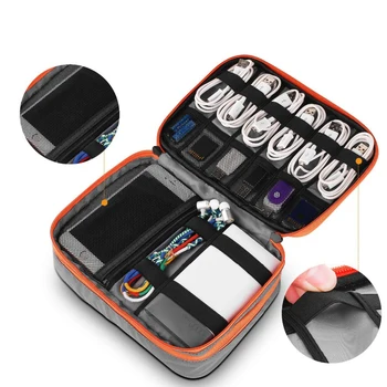 TUUTH Travel Bag Cablul USB Incarcator Casti Fir Hard Disk Caz Gadget Organizator Geantă Pentru Putere Banca ipad