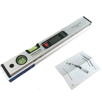 400mm Raportor Digital Unghi Finder Inclinometru electronic de Nivel de 360 de grade, cu/fără Magneți Nivel unghiul de pantă test Conducător